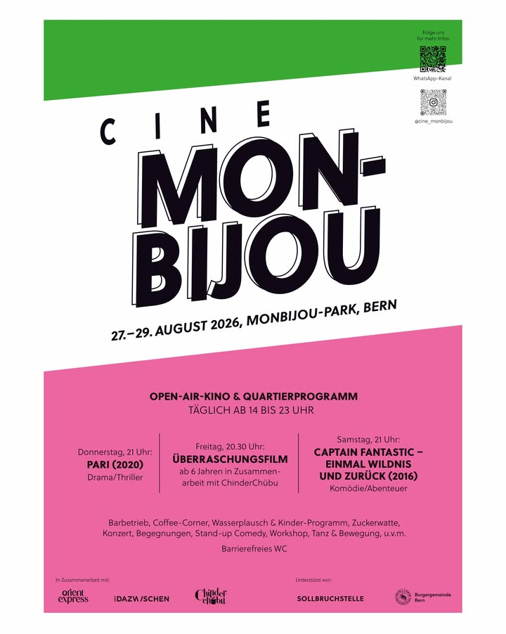 Cine Monbijou Open Air Poster